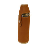 Leather 10 oz. Sports Man's Flask