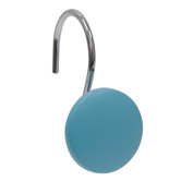 Bathroom Sets Round Shower Curtain Hook in Blue