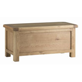 Lovell Solid Oak Blanket Box L525
