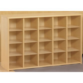 Eco Laminate Preschool Sectional Storage