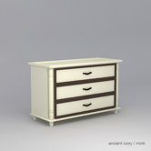Georgian 3 Drawer Dresser