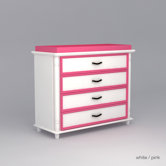 Georgian 4 Drawer Changer