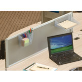 iFlex 17" H x 49" W Full Desk Privacy Panel