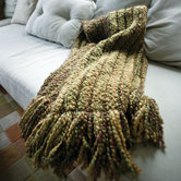 Auburn Woven Throw