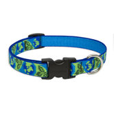 Earth Day 3/4" Adjustable Dog Collar
