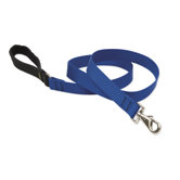 Solid 1" Padded Handle Dog Leash