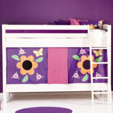 Trendy Bunk Bed with Bed Slats