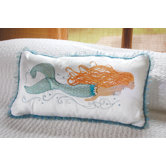 I Sea Life Pearl of the Sea Mermaid Pillow