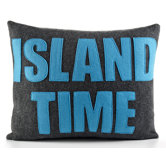 "Island Time" Decorative Pillow