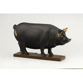 3-D Sow Decorative Chalkboard