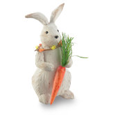 Carrot Bunny Decorative Accent