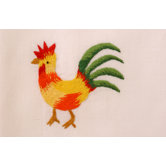 Rooster Guest Towel