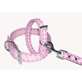 Saddle Stitch Leather Dog Collar
