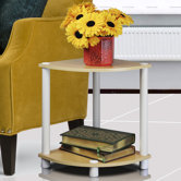 Turn 'n' Tube 2 Tier Corner Display Rack Shelving Unit