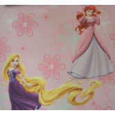 Princess Punzel Sun Unlined Black Out Single Curtain