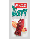 Coca Cola Tasty Stretched Canvas Print