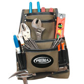 Nylon Nail and Tool Pouch with 10 Pockets
