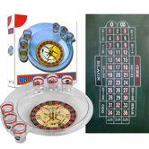 The Spins Roulette Drinking Game and Layout