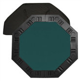 48" Poker Table Top - Dark Green