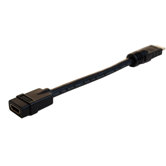 8" HR Pro Series High Speed HDMI Cable with Ethernet Male To Female