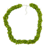 Sterling Silver Chips Necklace