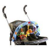 Musical Hippo Arch Car Seat Toy
