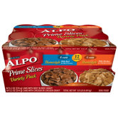 Prime Slices Beef and Chicken Variety Wet Dog Food (13-oz, case of 12)