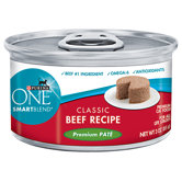 Smartblend Premium Pate Classic Beef Wet Cat Food (3-oz, case of 24)