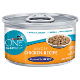 Smartblend Braised Cuts Chicken Wet Cat Food (3-oz, case of 24)