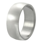 High Polish Wide Band Ring