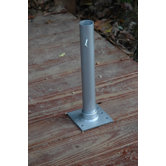 4" Flagpole Deck/Dock Mount