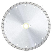 Diamond Continuous Rim Turbo Blades - 4"x.090 dry cut continuous rim gen. purpose turb