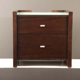 Diva 2 Drawer Nightstand