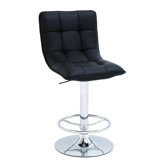 Adjustable VInyl Bar Stool