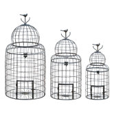 Victorian Style Bird Cage (Set of 3)