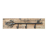 Clever Key Shaped Wall Plaque
