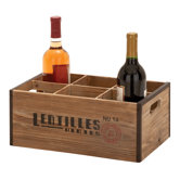 6 Bottle Tabletop Wine Rack