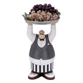 Polystone Waiter W Plate