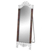 Wood Standing Mirror