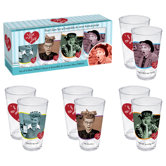 I Love Lucy 4 Piece Pint Glass Set