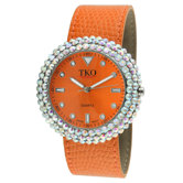 Women's TK618 Leather Slap  Watch