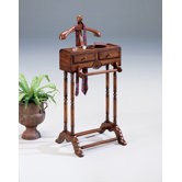 Plantation Cherry Valet with Two Drawers