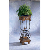 Masterpiece Antique Metal End Table
