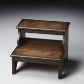 Masterpiece Step Stool in Distressed Praline