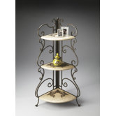 Metalworks Corner Etagere