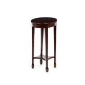 Plantation Cherry Round Accent Table