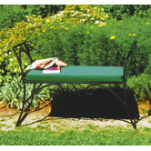 Arbor Wrought Iron Garden Bench