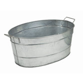 Oval Steel Tub