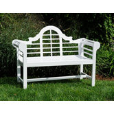 Lutyens Wood Garden Bench