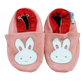 Bunny Soft Sole Leather Baby Shoes